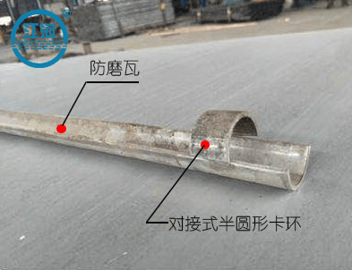 防磨瓦卡環(huán)有幾種？2對接式